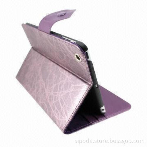 PU Leather Cases for iPad Mini 2, with Card Slot, OEM and ODM Orders are Accepted